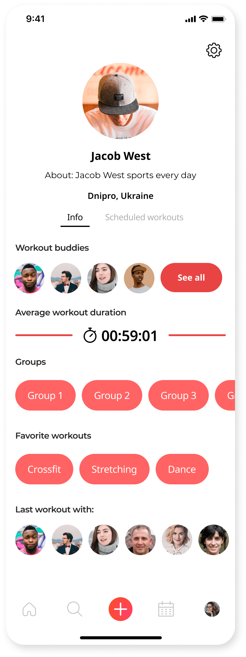 fitkonnect app user info