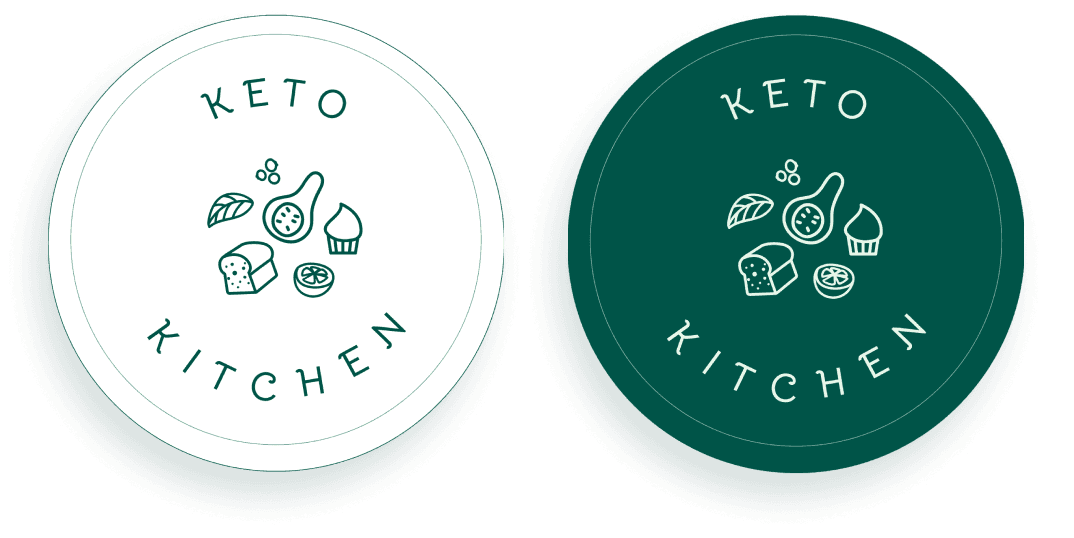 keto kitchen logo icon